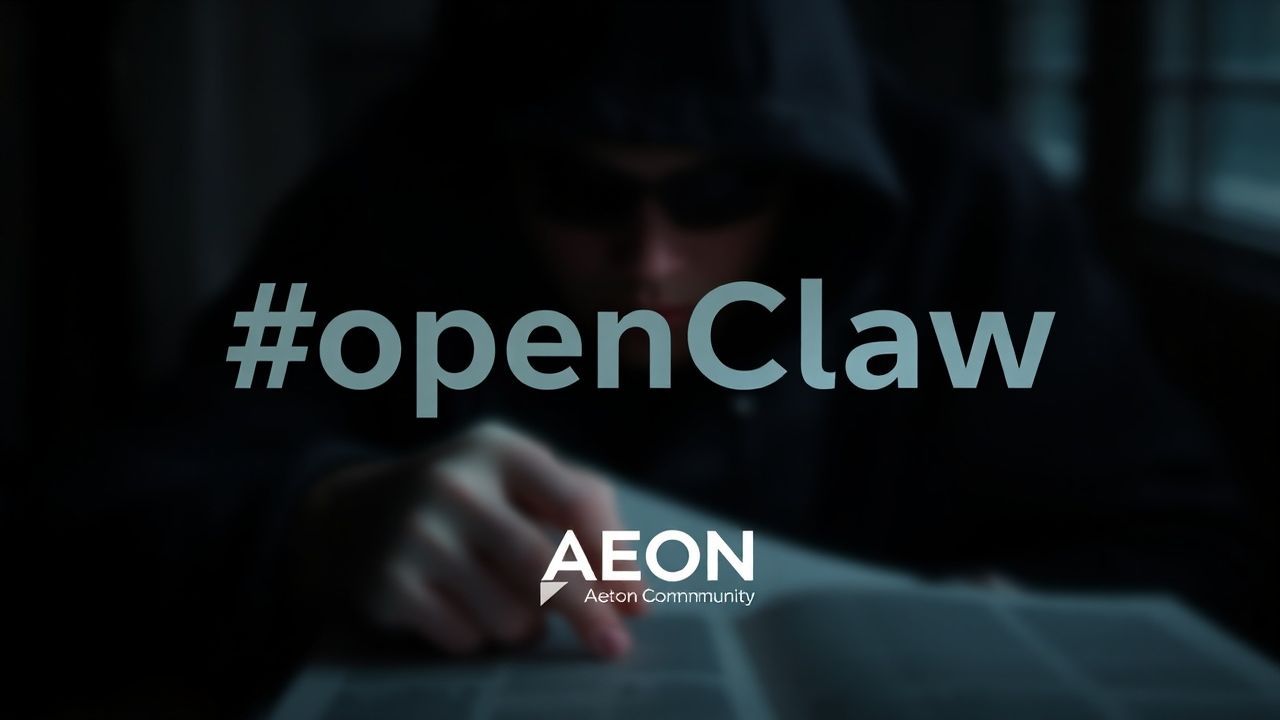 AEON Community Shares Mysterious Image on X