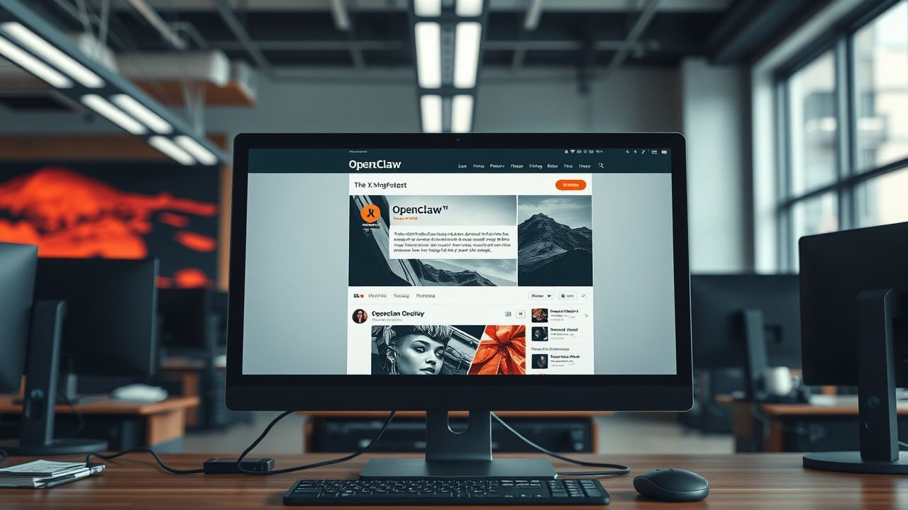 AEON Community shares new OpenClaw image on X