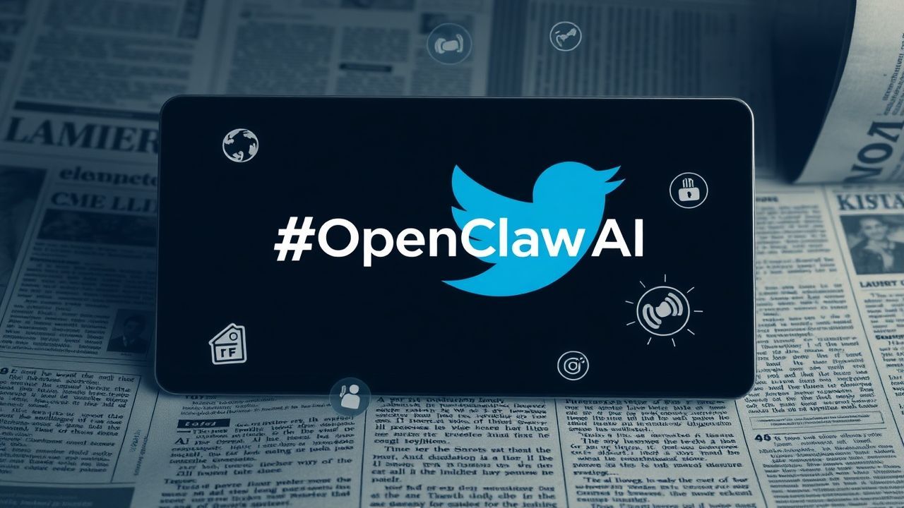 OpenClaw AI mentioned in Twitter thread with notable accounts