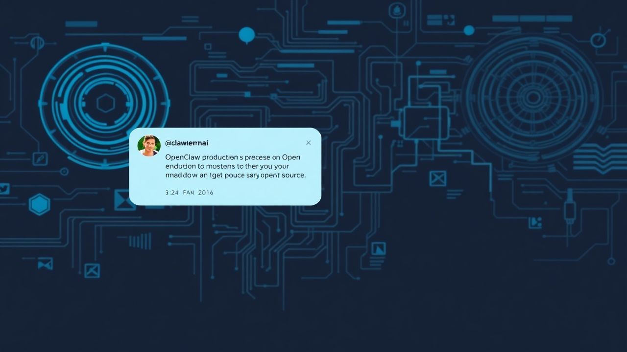 OpenClaw Community: Production Query on Twitter