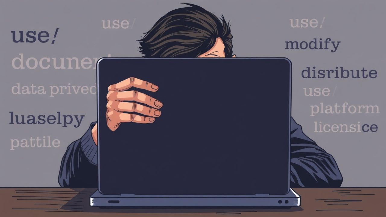 User quits Moltbook over licensing terms